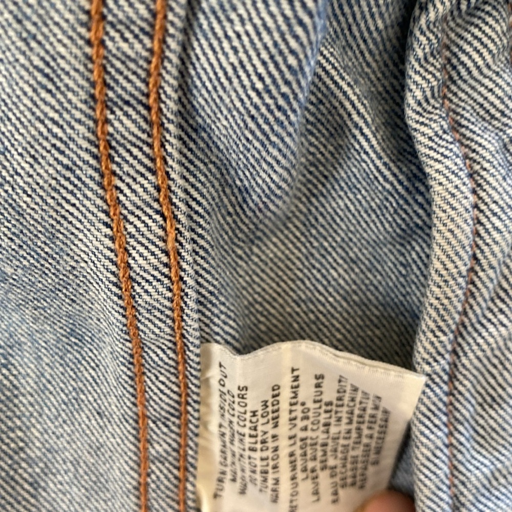 Vintage Ralph Lauren, distressed, jean jacket - Picture 7 of 9